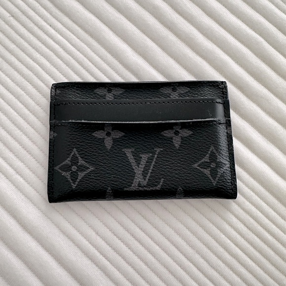 Louis Vuitton Navy Monogram Cardholder - Picture 1 of 6